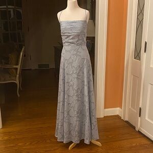 Blue Lace Gown Fully Lined